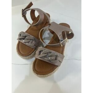 Pierre Dumas Mauve Gladiator Platform Sandal 6